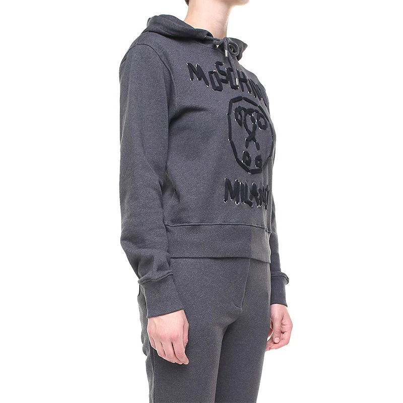MOSCHINO 深灰色女士卫衣/帽衫 A1707-5527-1516 商品