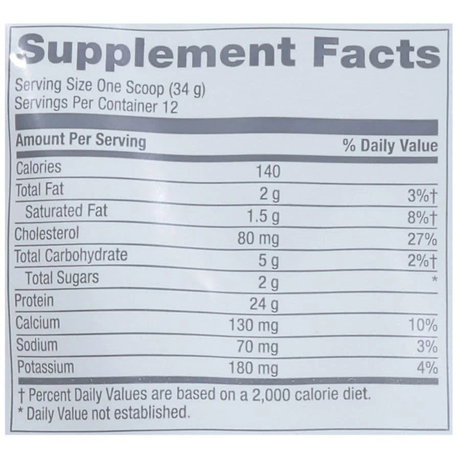 商品GNC Pro Performance|100% Whey Vanilla Cream,价格¥183,第5张图片详细描述