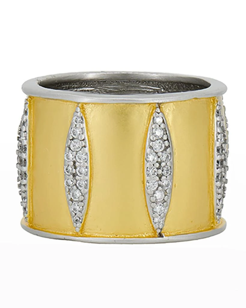 商品FREIDA ROTHMAN|Wrapped in Petals Cigar Band Ring,价格¥1393,第2张图片详细描述