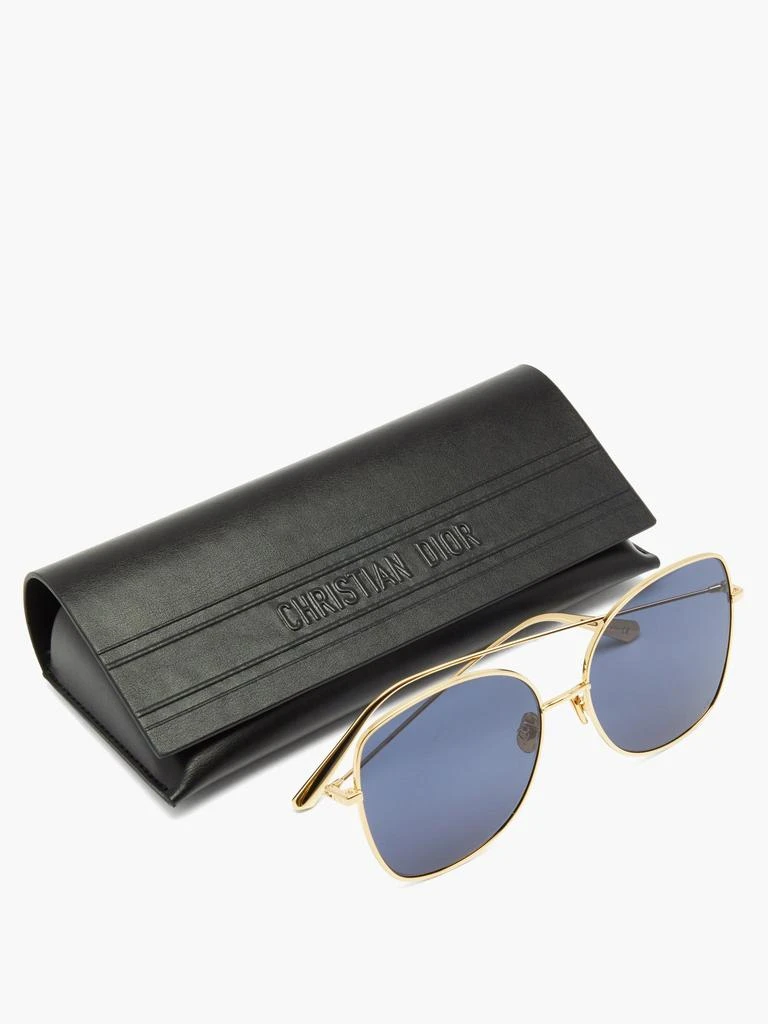 DiorStellaire square metal sunglasses 商品