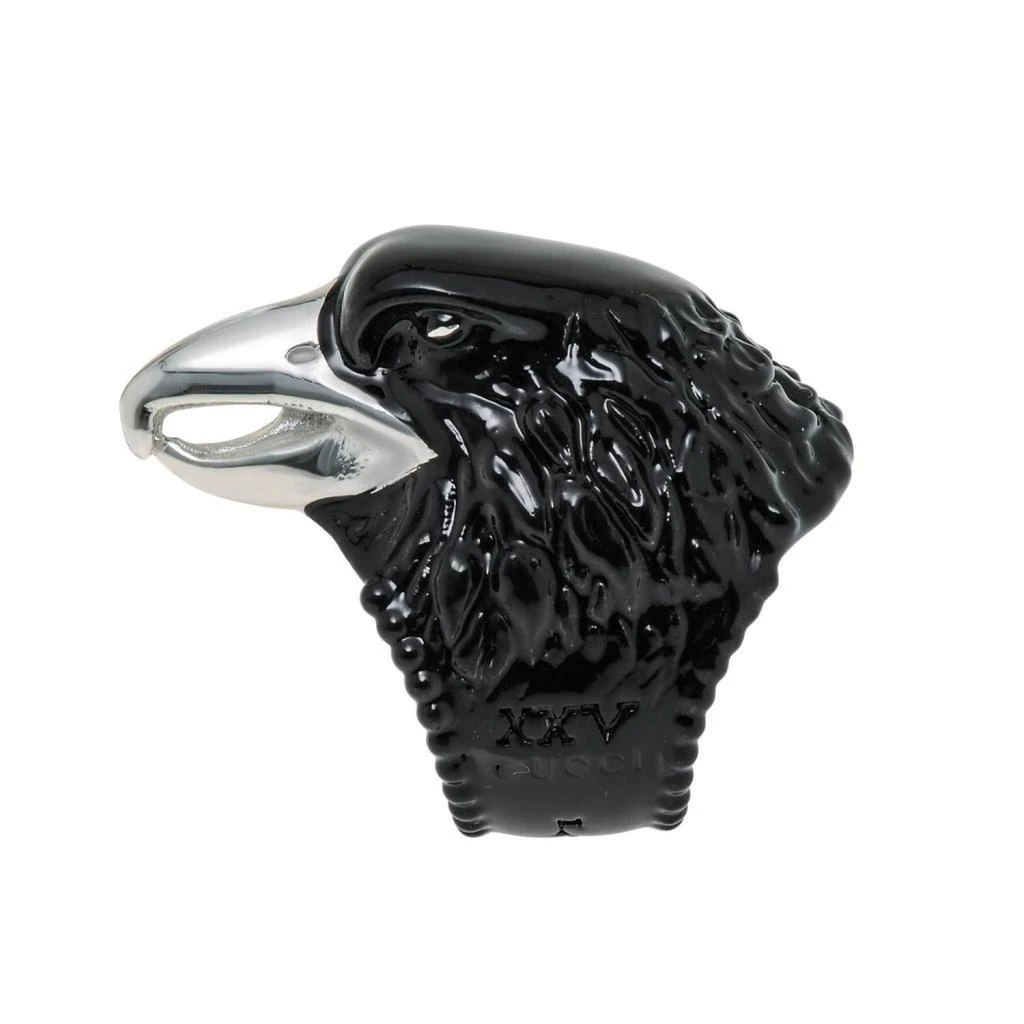 商品Gucci|Gucci Anger Forest Sterling Silver Eagle Head Statement Ring,价格¥7671,第3张图片详细描述