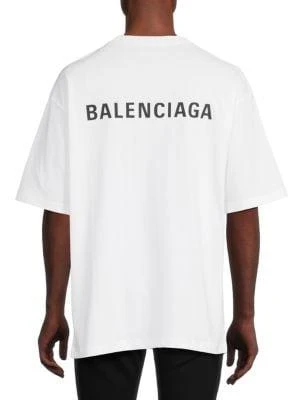 商品Balenciaga|Logo Graphic T Shirt,价格¥3578,第2张图片详细描述