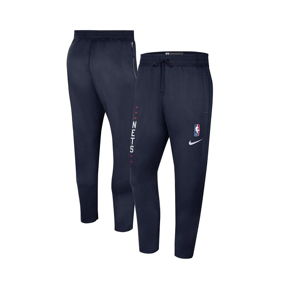 商品NIKE|Men's Navy Brooklyn Nets 2021/22 City Edition Therma Flex Showtime Pants,价格¥687,第1张图片