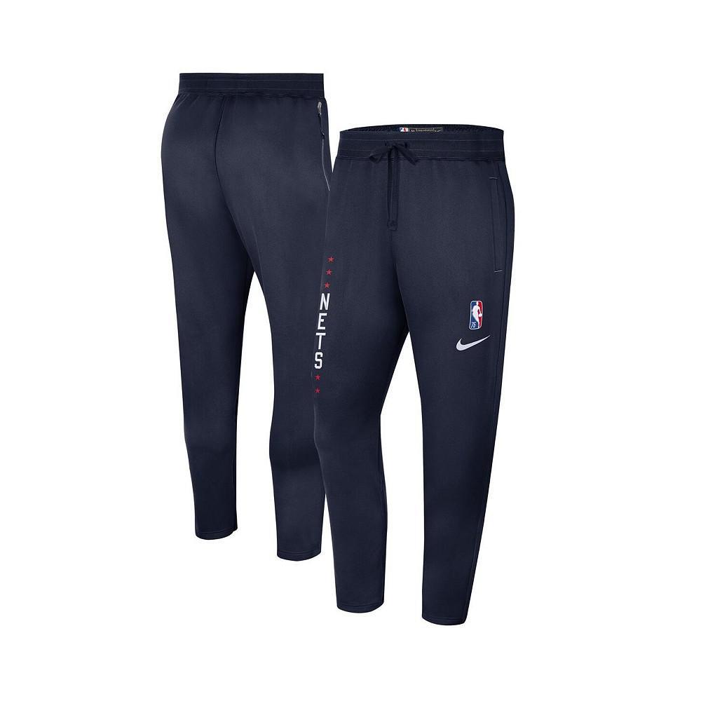 商品NIKE|Men's Navy Brooklyn Nets 2021/22 City Edition Therma Flex Showtime Pants,价格¥859,第1张图片