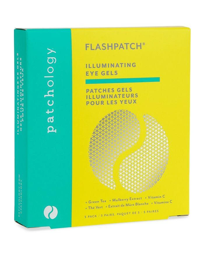商品Patchology|Patchology FlashPatch Illuminating Eye Gels, Pack of 5 Pairs,价格¥113,第2张图片详细描述