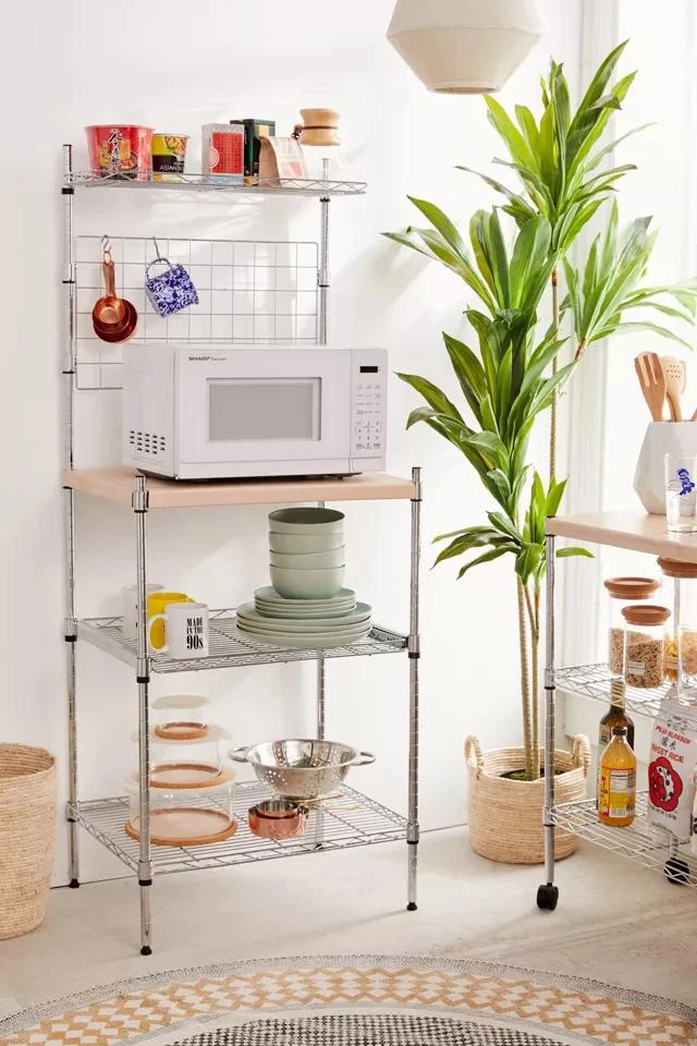 商品Urban Outfitters|Erin Metal Kitchen Rack,价格¥1716,第1张图片