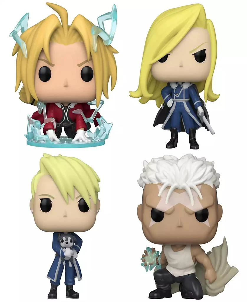 商品Funko|Animation Full Metal Alchemist Brotherhood 4 Piece Collectors Set,价格¥340,第1张图片