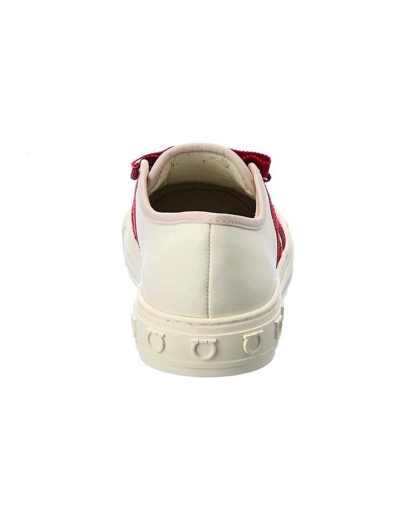 商品Salvatore Ferragamo|Salvatore Ferragamo Nataly Leather Sneaker,价格¥3163,第3张图片详细描述