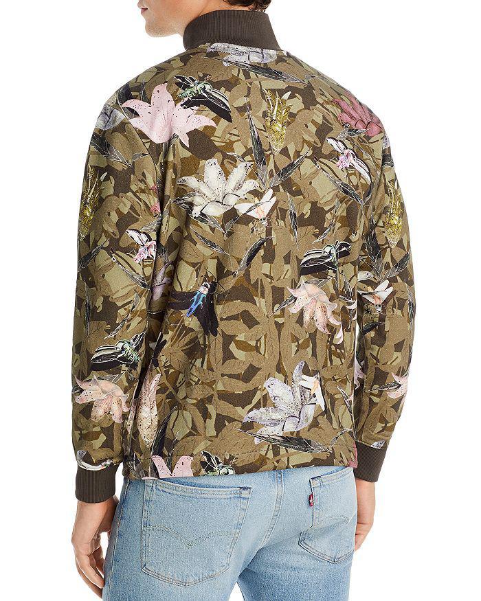 商品Hugo Boss|Dloral Floral Quarter Zip Jacket,价格¥1408,第4张图片详细描述