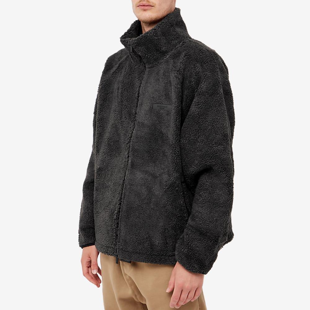 Fear of God ESSENTIALS Polar Fleece Zip Jacket - Iron商品第2张图片规格展示