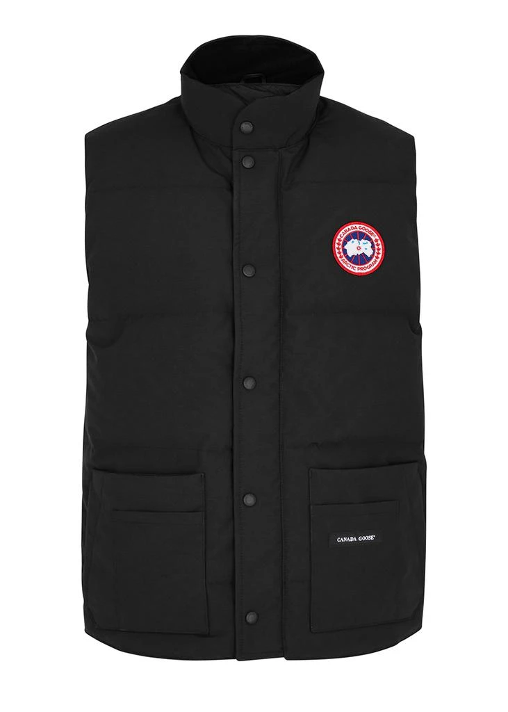 商品Canada Goose|Freestyle Crew black quilted Arctic-Tech gilet,价格¥4713,第1张图片