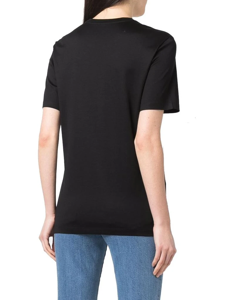 商品Versace|Versace women's black cotton t shirt,价格¥2595,第2张图片详细描述