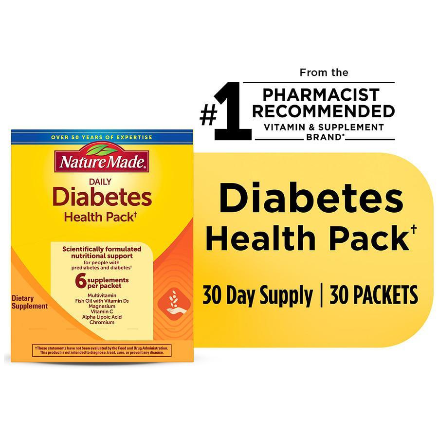 商品Nature Made|Daily Diabetes Health Pack,价格¥173,第7张图片详细描述