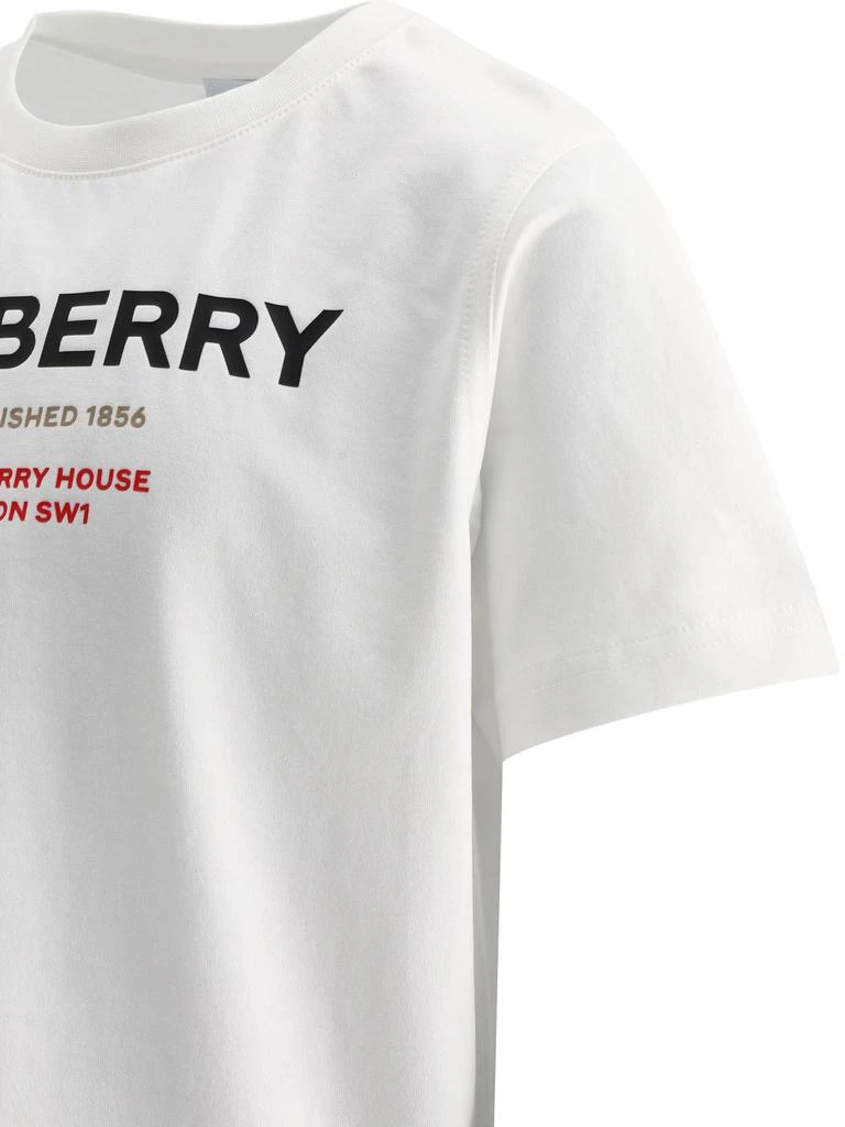 商品Burberry|Burberry Kids Horseferry Logo Printed Crewneck T-Shirt,价格¥845,第4张图片详细描述