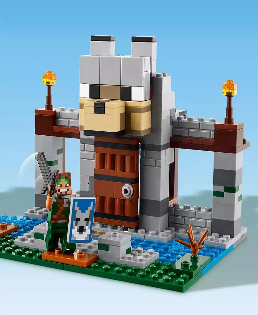 商品LEGO|Minecraft The Wolf Stronghold Fortress Playset Video Game Building Set 21261, 312 Pieces,价格¥210,第3张图片详细描述