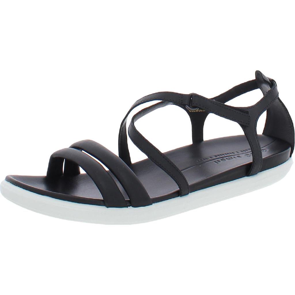 ECCO Womens Simpil Leather Open Toe Strappy Sandals商品第1张图片规格展示