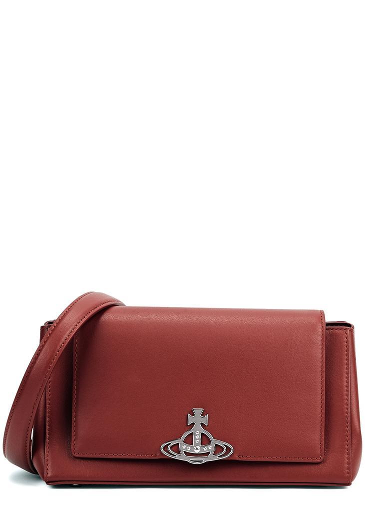 商品Vivienne Westwood|Hazel medium leather top handle bag,价格¥3409,第1张图片