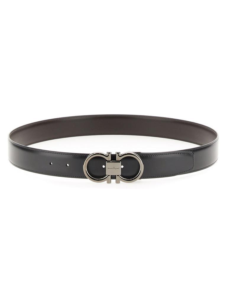 商品Salvatore Ferragamo|Ferragamo Gancini Reversible Belt,价格¥3304,第1张图片