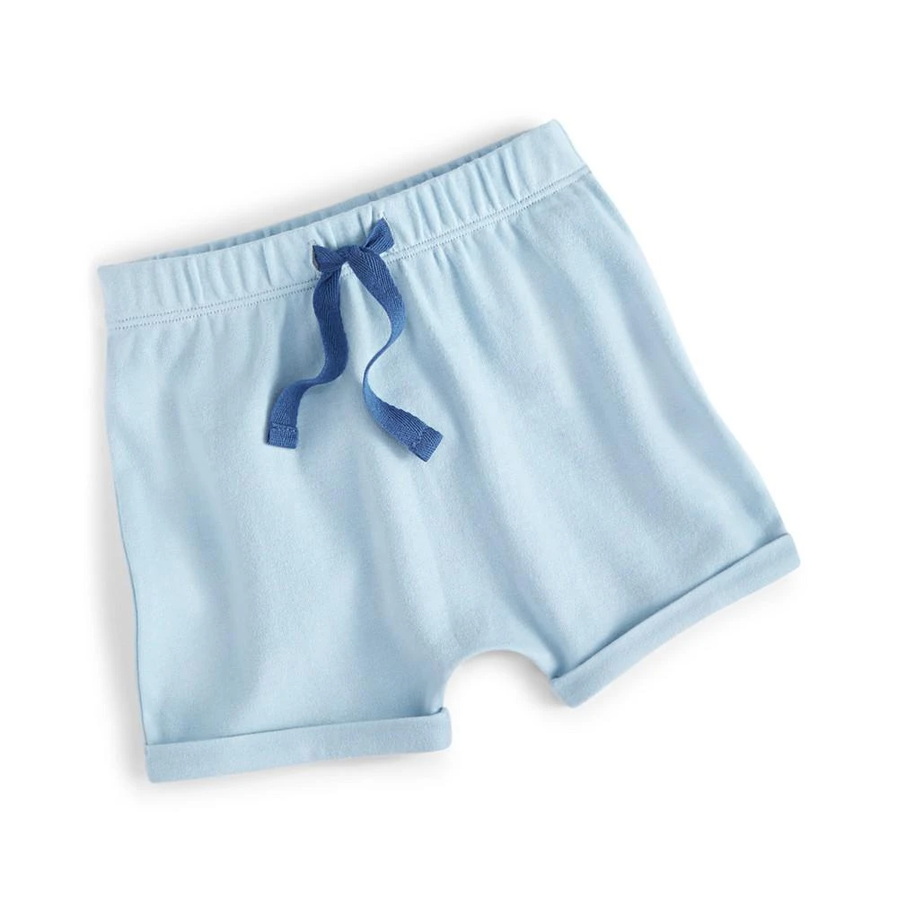 商品First Impressions|Baby Boys Solid Cotton Shorts, Created for Macy's,价格¥37,第1张图片