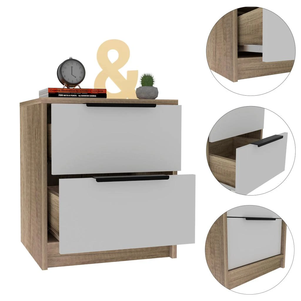 商品Simplie Fun|Nightstand in Particle Board,价格¥1567,第3张图片详细描述