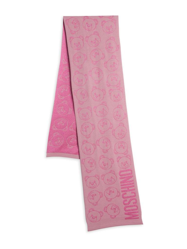 商品Moschino|Wool Blend Scarf,价格¥878,第4张图片详细描述