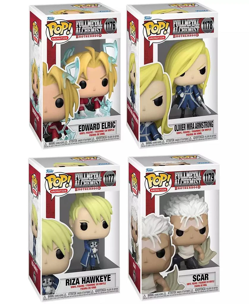 商品Funko|Animation Full Metal Alchemist Brotherhood 4 Piece Collectors Set,价格¥340,第2张图片详细描述