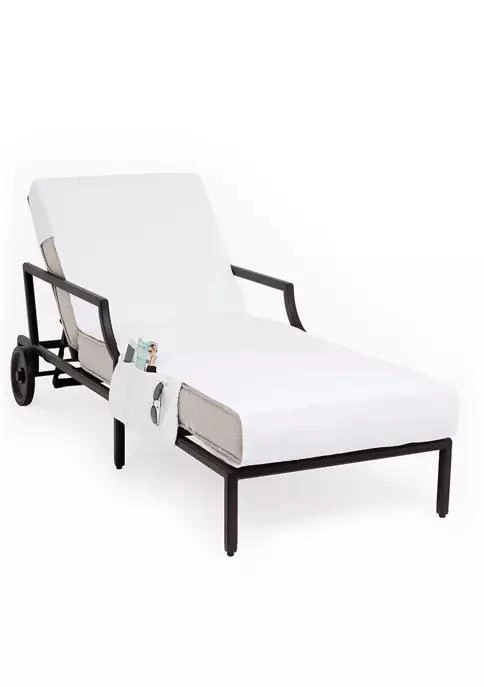 商品Linum Home Textiles|Home Standard Size Chaise Lounge Cover With Side Pockets,价格¥683,第2张图片详细描述