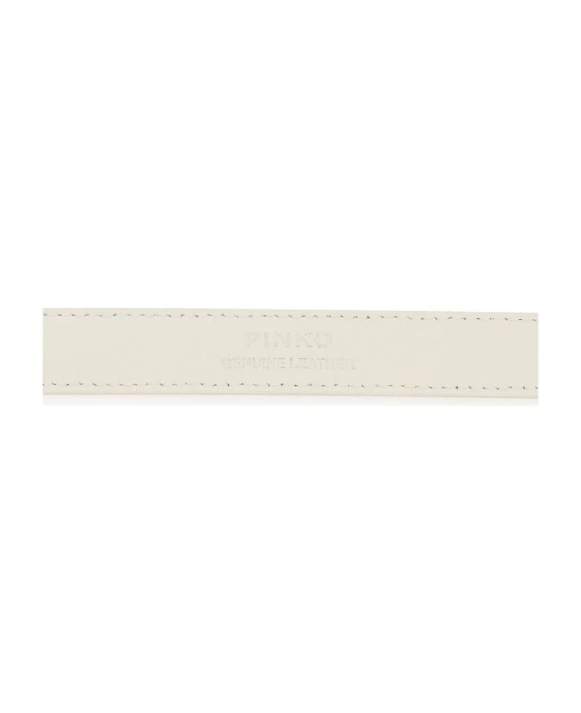 商品PINKO|Love Birds Leather Thin Belt,价格¥770,第4张图片详细描述