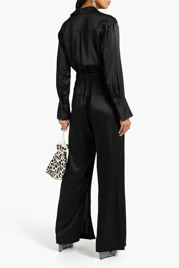 商品NICHOLAS|Emma silk-satin wide-leg jumpsuit,价格¥1117,第3张图片详细描述