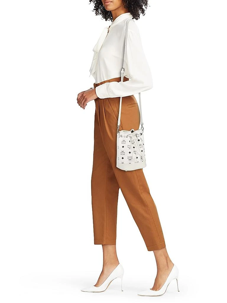 商品MCM|Mini Dessau Visetos Coated Canvas Drawstring Bag,价格¥6267,第2张图片详细描述