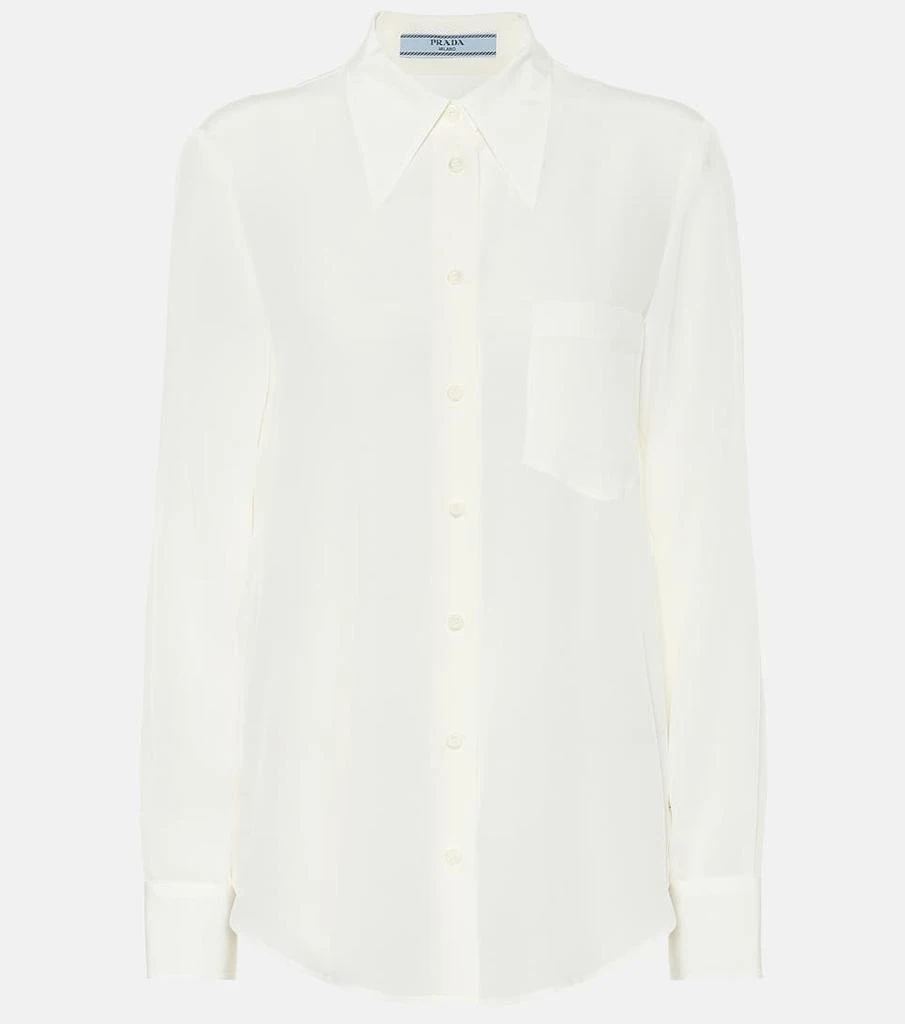 商品Prada|Silk shirt,价格¥7132,第1张图片