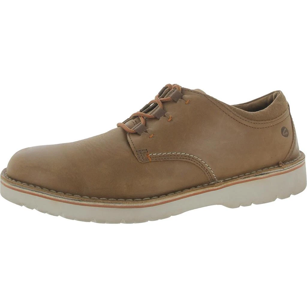 商品Clarks|Clarks Mens Eastford Low Leather Lace-Up Oxfords,价格¥498,第1张图片详细描述