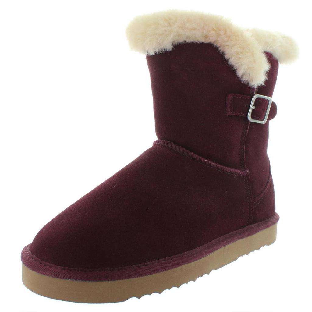 Style & Co. Womens Tiny 2 Suede Faux Fur Lined Winter Boots商品第3张图片规格展示