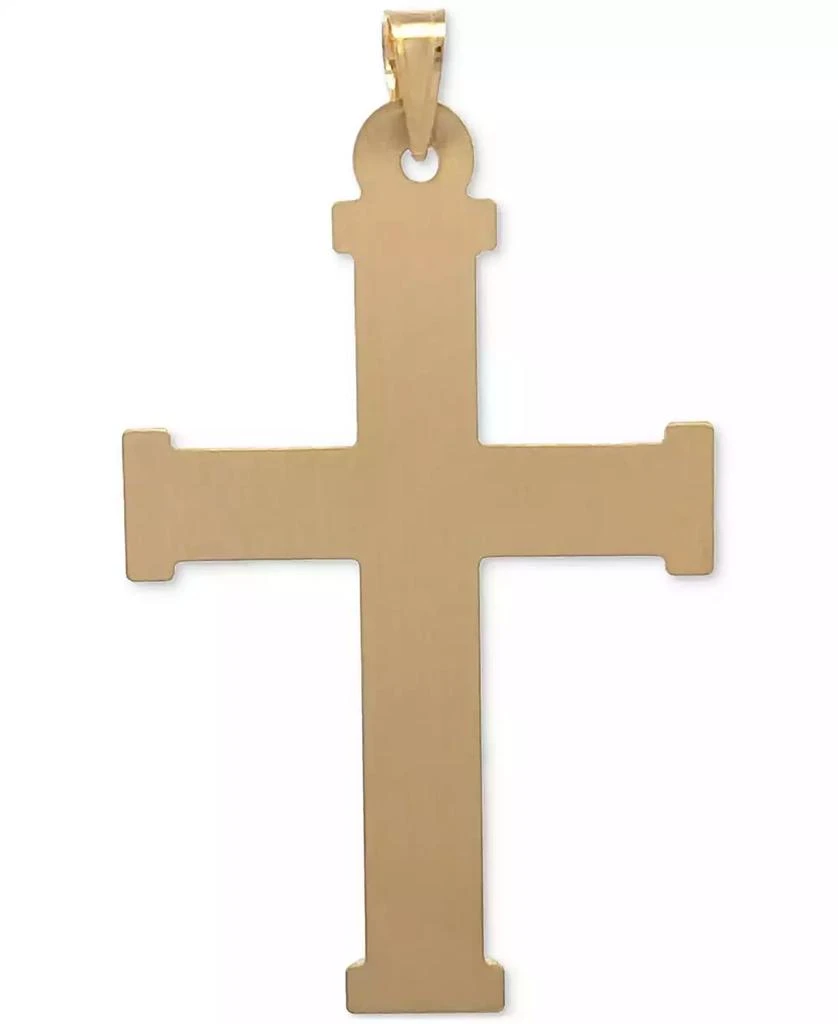 商品Macy's|Cross Pendant in 14k Yellow Gold,价格¥8158,第3张图片详细描述