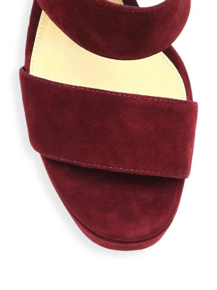 商品Alexandre Birman|Elouise Suede Platform Sandals,价格¥2063,第3张图片详细描述
