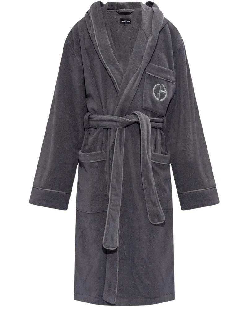 商品Giorgio Armani|Hooded bathrobe,价格¥3863,第1张图片