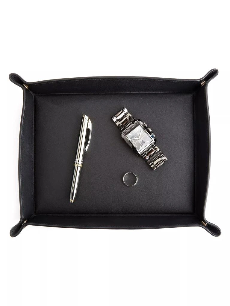 商品ROYCE New York|Large Leather Catchall Valet Tray,价格¥1117,第2张图片详细描述