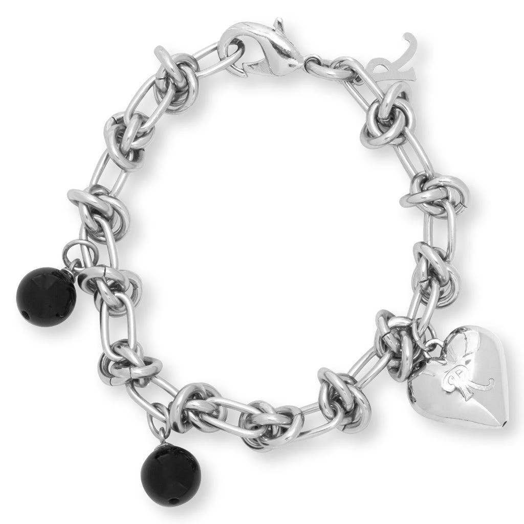 商品RAF SIMONS|Knot Charm Bracelet - Silver,价格¥4163,第1张图片