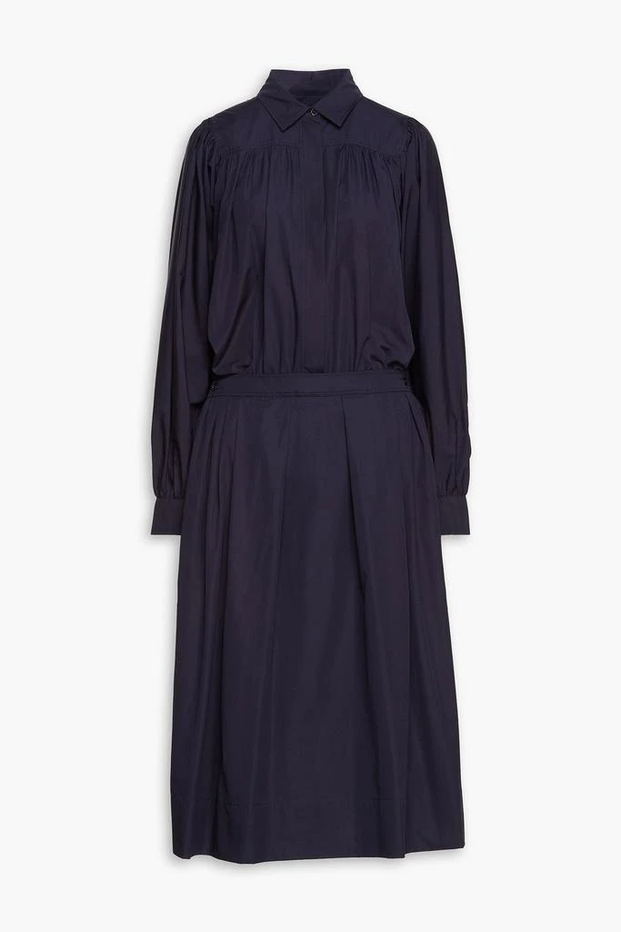 商品Marni|Pleated cotton-poplin midi shirt dress,价格¥5688,第3张图片详细描述