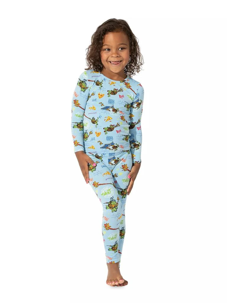Little Kid's & Kid's Teenage Mutant Ninja Turtles: Mutant Mayhem Movie Pajamas Set 商品