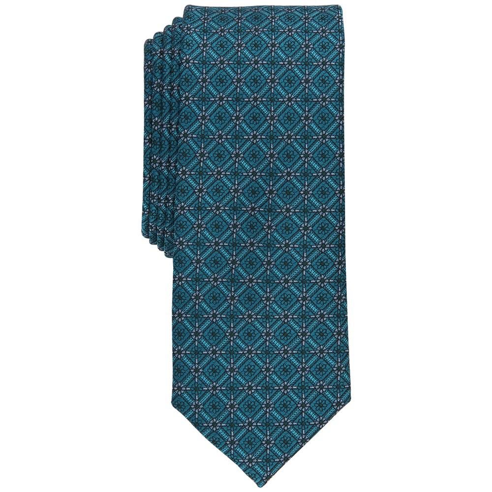 Men's Lenox Skinny Medallion Neat Tie, Created for Macy's商品第1张图片规格展示
