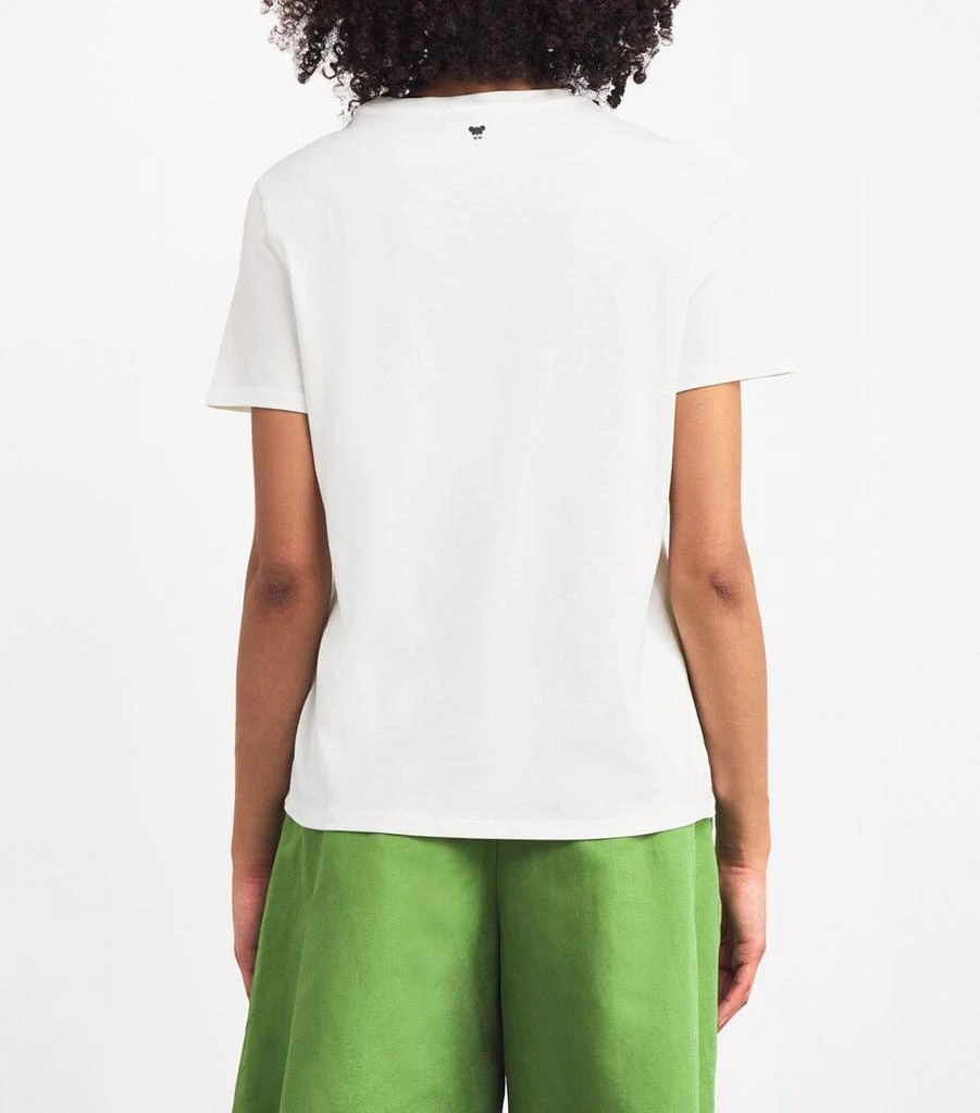 商品Weekend Max Mara|Cotton Floral T-Shirt,价格¥860,第4张图片详细描述