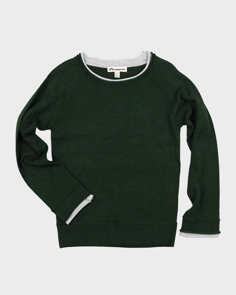 商品Appaman|Boy's Jackson Roll Neck Sweatshirt, Size 2-10,价格¥258,第1张图片