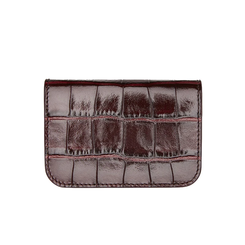 Balenciaga/巴黎世家 暗红色闪亮鳄鱼压纹小牛皮迷你钱包5938131LRRM6515 商品