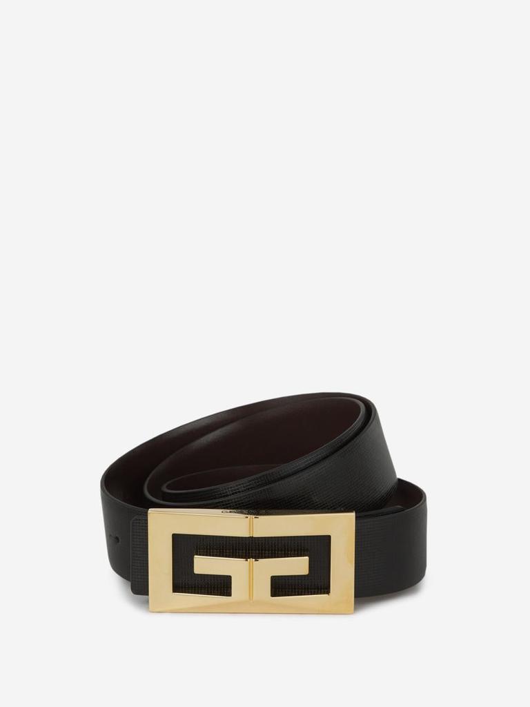 GIVENCHY ブラック レザーベルト 2024 e0024065-6c9f-3daa-9f89-