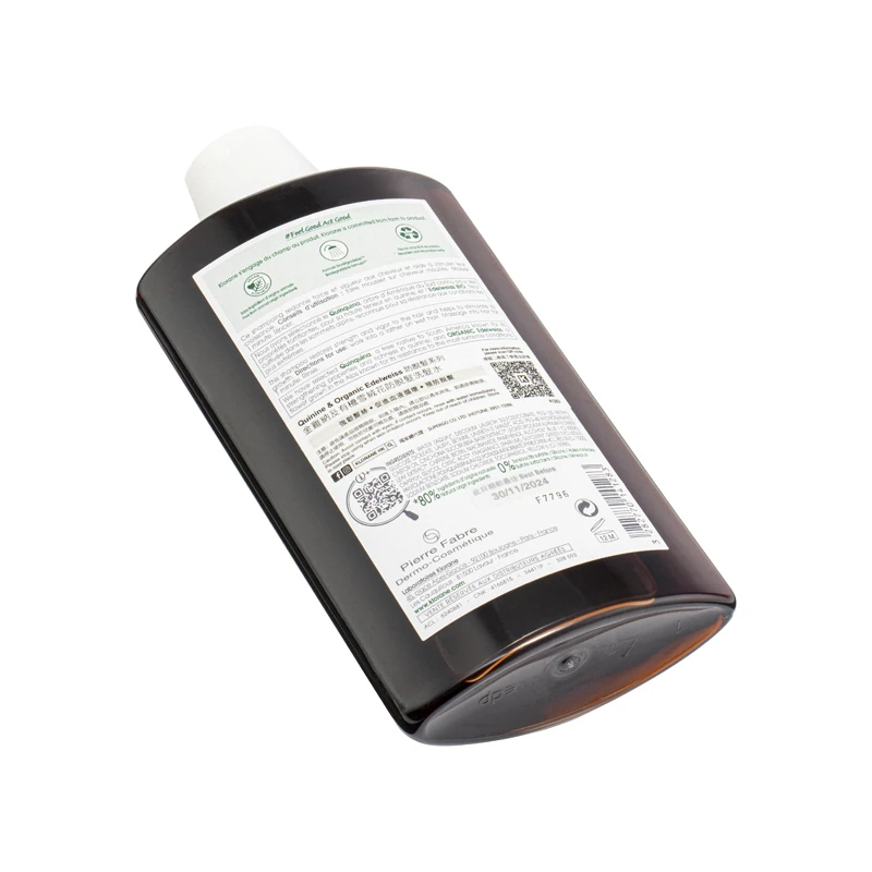 商品[国内直发] KLORANE|Klorane金鸡纳及有机雪绒花防脱发洗发水400毫升 400ml,价格¥299,第5张图片详细描述