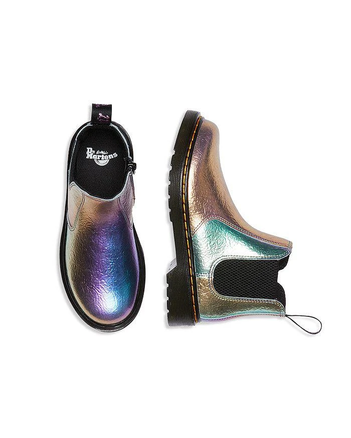 商品Dr. Martens|Girls' 2976 J Rainbow Crinkle Boots - Toddler, Little Kid, Big Kid,价格¥297,第5张图片详细描述