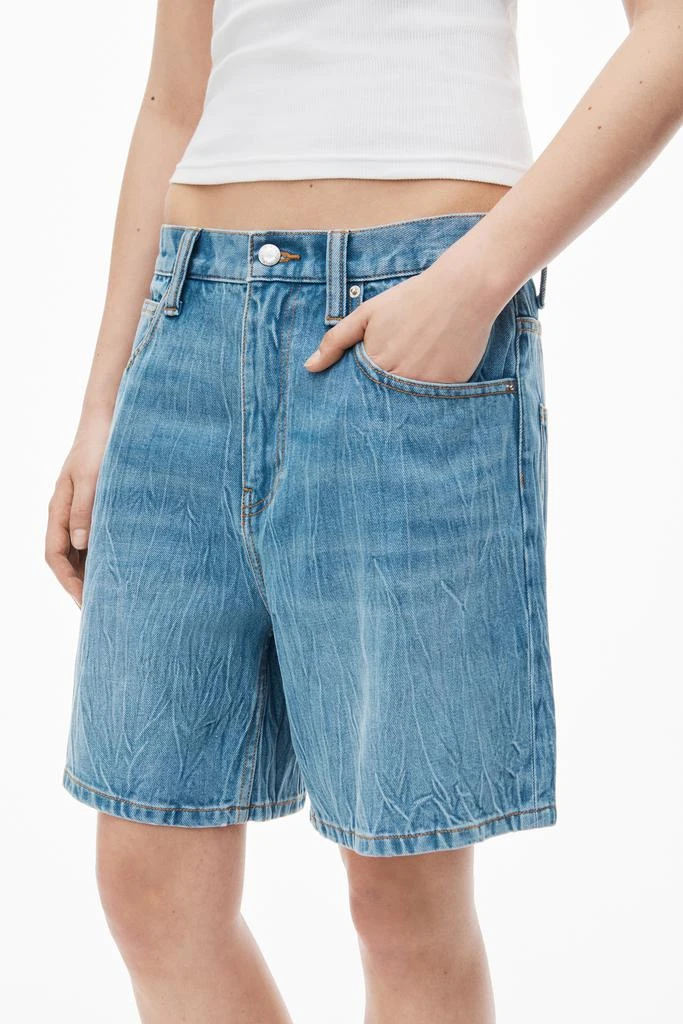 商品Alexander Wang|Oversize Mid-Rise Denim Shorts,价格¥2213,第3张图片详细描述