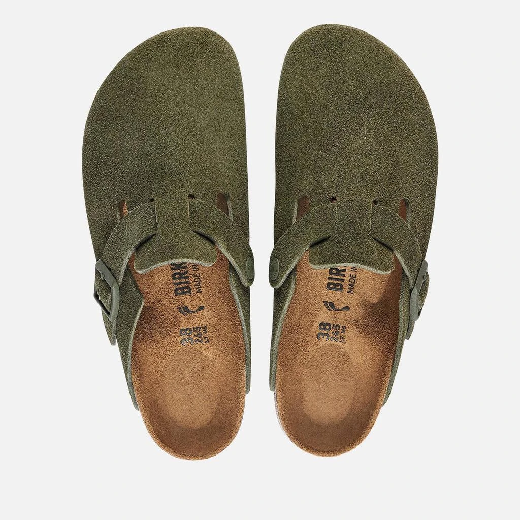 商品Birkenstock|Birkenstock Women's Boston Slim Fit Suede Mules,价格¥1193,第3张图片详细描述