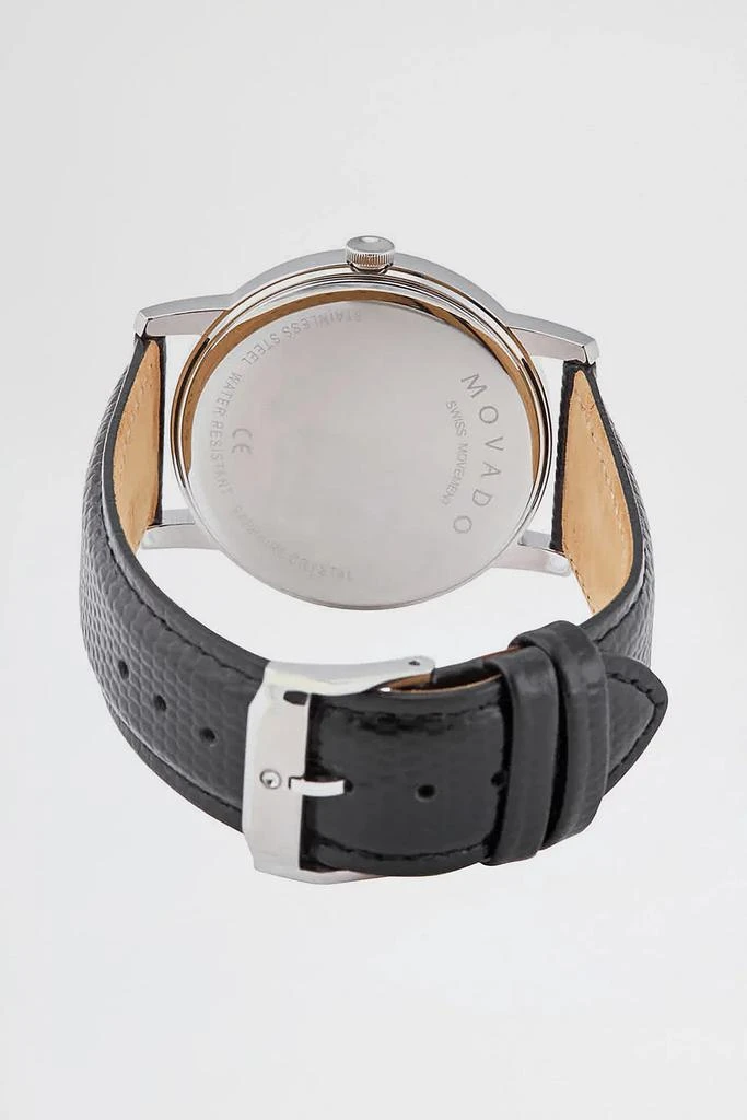 商品Movado|Movado Museum Blue Dial Men's Watch 2100009,价格¥2219,第3张图片详细描述